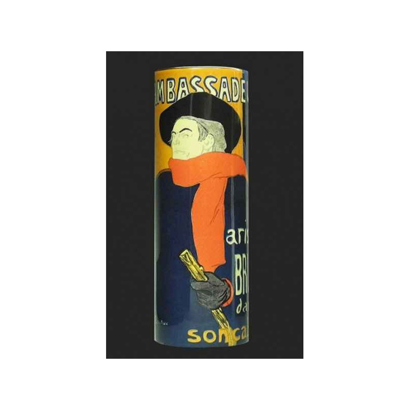 Vase céramique toulouse -lautrec 3dMouseion -VAS09TL