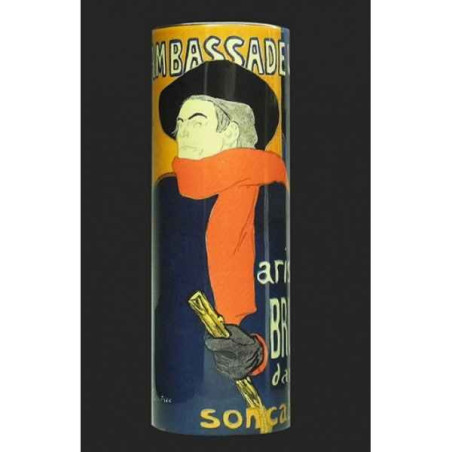 Vase céramique toulouse -lautrec 3dMouseion -VAS09TL