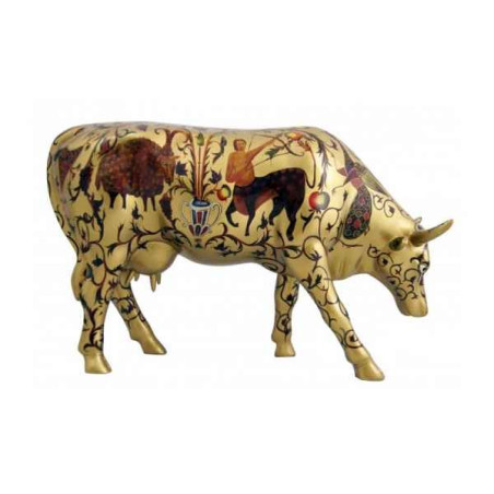 Animaux de la ferme Statuette vache golden byzantine cowparade -46775