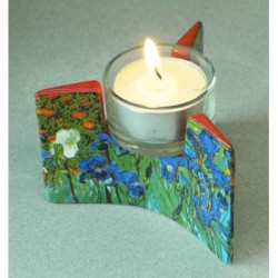 Photophore art iris de van gogh 3dMouseion -TT02GO