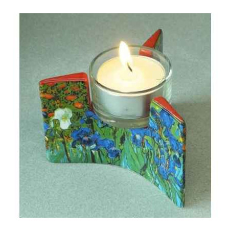 Photophore art iris de van gogh 3dMouseion -TT02GO