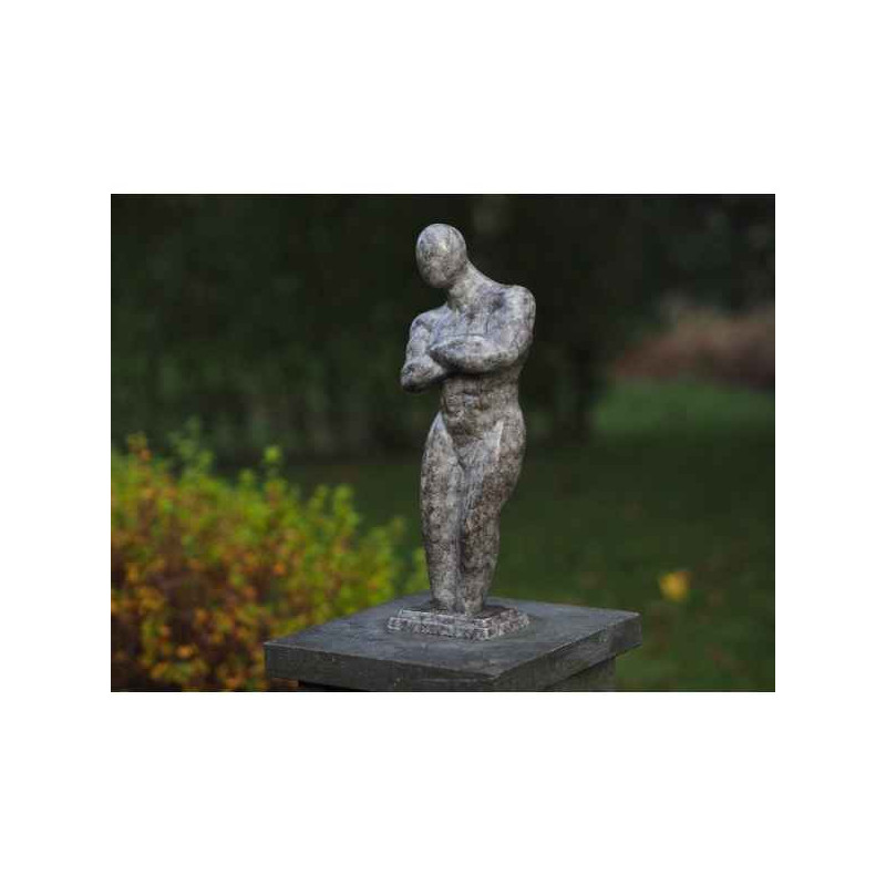 Décoration Statuette bronze personnage Statue en bronze homme fort vincent  -an2343br-hp