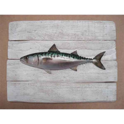 Animaux-Bois-Animaux-Bronzes propose Décors poisson de mer Maquereau -CADR07