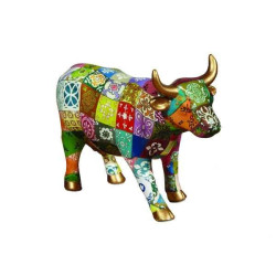 Animaux de la ferme Vache princess leticia CowParade céramique taille M (2)