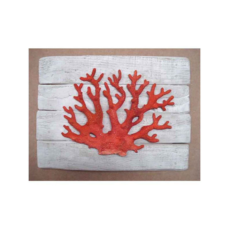 Animaux-Bois-Animaux-Bronzes propose Décors mammifère marin Corail -CADR23
