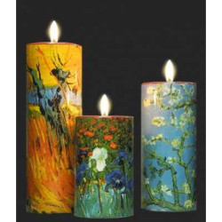 Photophore art set de 3 de van gogh 3dMouseion -TS01GO