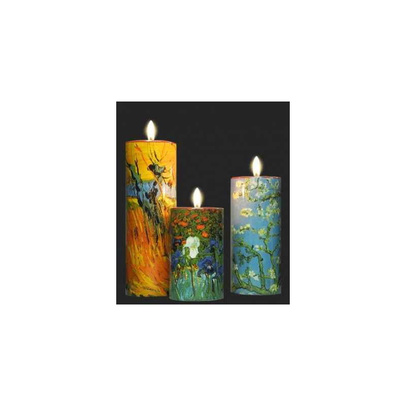 Photophore art set de 3 de van gogh 3dMouseion -TS01GO