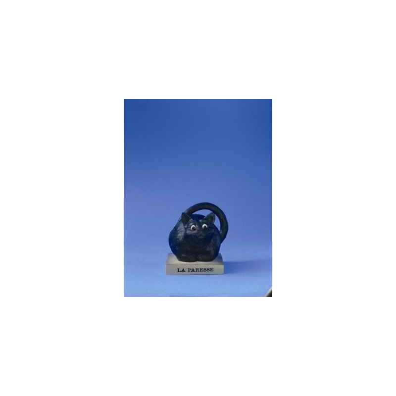 Animaux-Bois-Animaux-Bronzes.com propose Chat -le Chat domestique la paresse (petit)e cd22