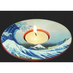 Photophore art the great wave of kanagawa de hokusai 3dMouseion -TP05HOK