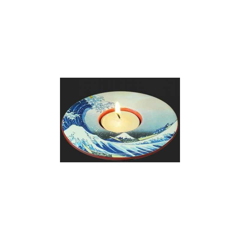 Photophore art the great wave of kanagawa de hokusai 3dMouseion -TP05HOK