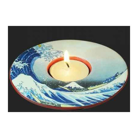 Photophore art the great wave of kanagawa de hokusai 3dMouseion -TP05HOK