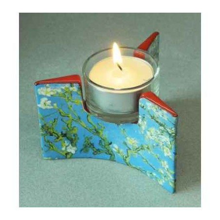 Photophore art almond blossom de van gogh 3dMouseion -TT01GO