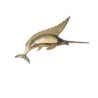 Animaux-Bois-Animaux-Bronzes propose Le saut de l'espadon en résineux 70 cm Lasterne -BES070
