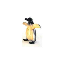 Décoration OiseauxLes pingouins étude de comportement en résineux Lasterne -OPE040-3 Artisan Français - art animalier bois