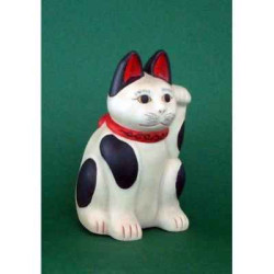 Décoration Statue résine Art japonais maneki neko jap01 3dMouseion
