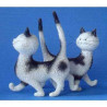 Figurine chat Dubout Zut la même robe  -DUB31