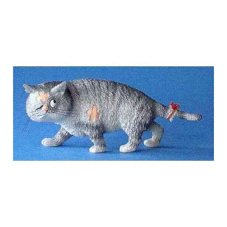 Animaux-Bois-Animaux-Bronzes.com propose Chat Dubout Gros matou -DUB29