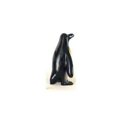 Décoration OiseauxLes pingouins étude de comportement en résineux Lasterne -OPE040-2 Artisan Français - art animalier bois