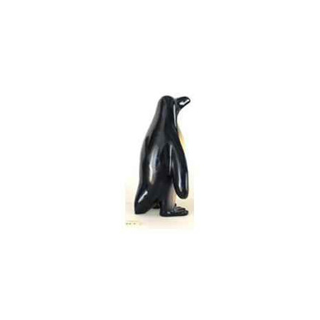 Décoration OiseauxLes pingouins étude de comportement en résineux Lasterne -OPE040-2 Artisan Français - art animalier bois