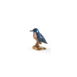Décoration OiseauxLe martin-pêcheur 15 cm Lasterne -AMA015 Artisan Français - art animalier bois