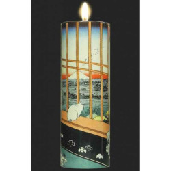 Photophore art view of edo nr. 101 de hiroshige 3dMouseion -TC16HI