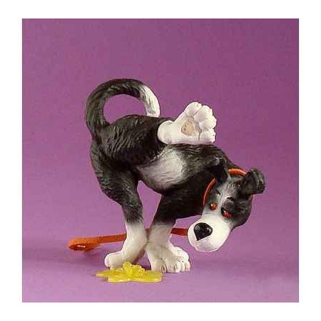 Figurine chien Rufus pas ici - ruf04