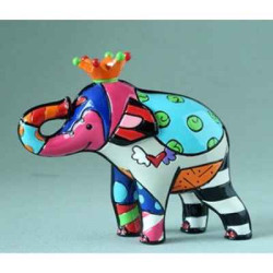 Animaux sauvage Mini figurine éléphant orange king britto romero -b334447