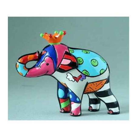 Animaux sauvage Mini figurine éléphant orange king britto romero -b334447