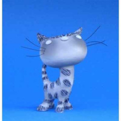 Animaux-Bois-Animaux-Bronzes.com propose Chat pim de fiep westendorp -FW02
