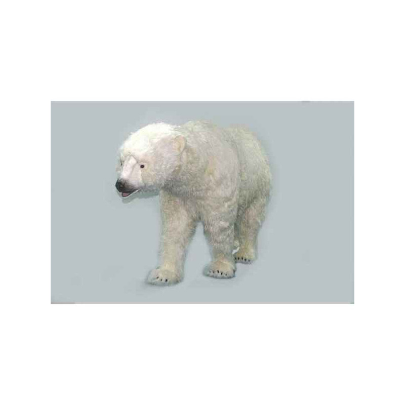 Ours polaire à 4 pattes 155cmh/270cml Anima  -4962