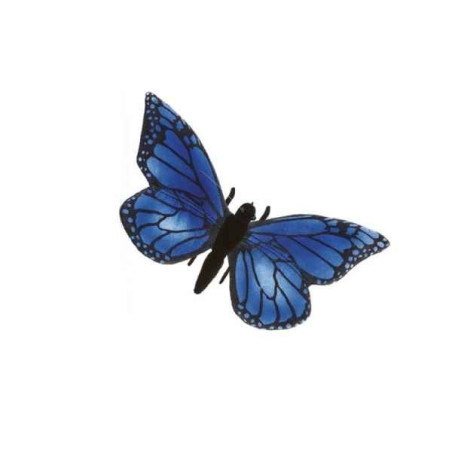 Animaux de la forêt Papillon bleu 8/14/13cml peluche animalière -6552