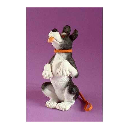 Animaux-Bois-Animaux-Bronzes propose Chien Rufus pas maintenant ruf07