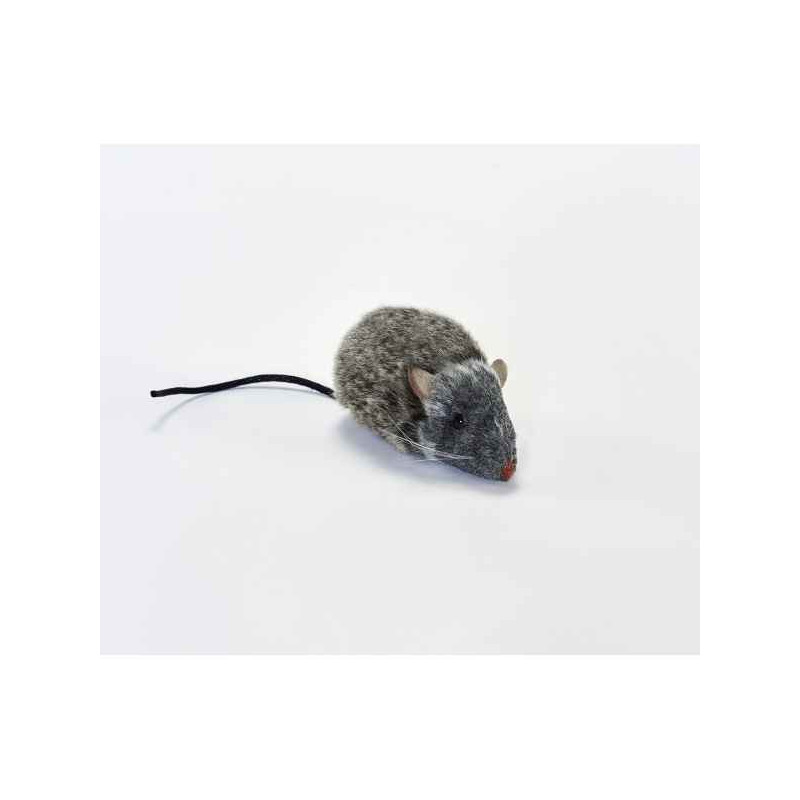 Animaux de la forêt Souris grise 9cml peluche animalière -4827