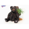 Animaux-Bois-Animaux-Bronzes propose Ours brun assis 40cml/45cmh peluche animalière -6357