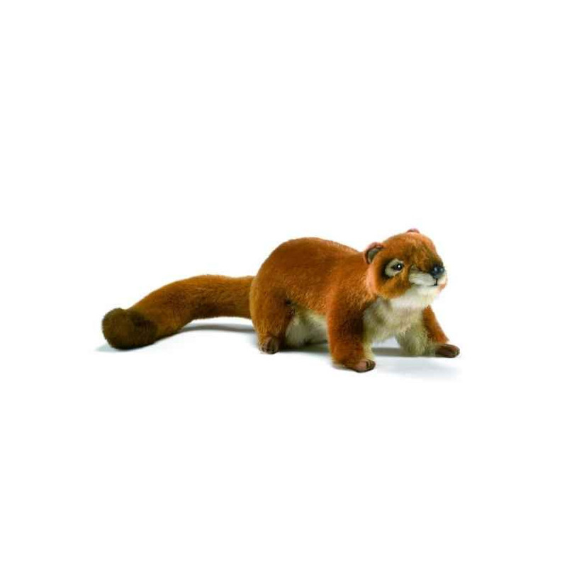 Animaux de la forêt Belette 22cm peluche animalière 4843
