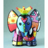 Mini figurine éléphant roi jaune king britto romero  -b334445