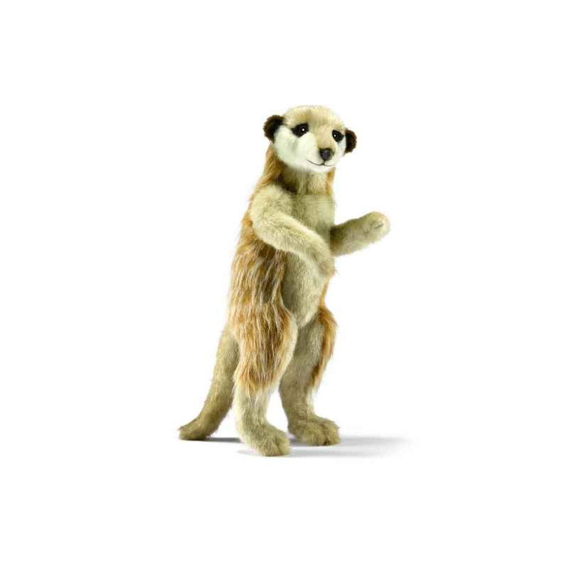 Animaux du désert Suricate dresse 34cm peluche animalière 5326