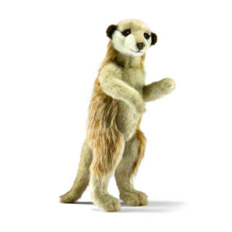 Animaux du désert Suricate dresse 34cm peluche animalière 5326