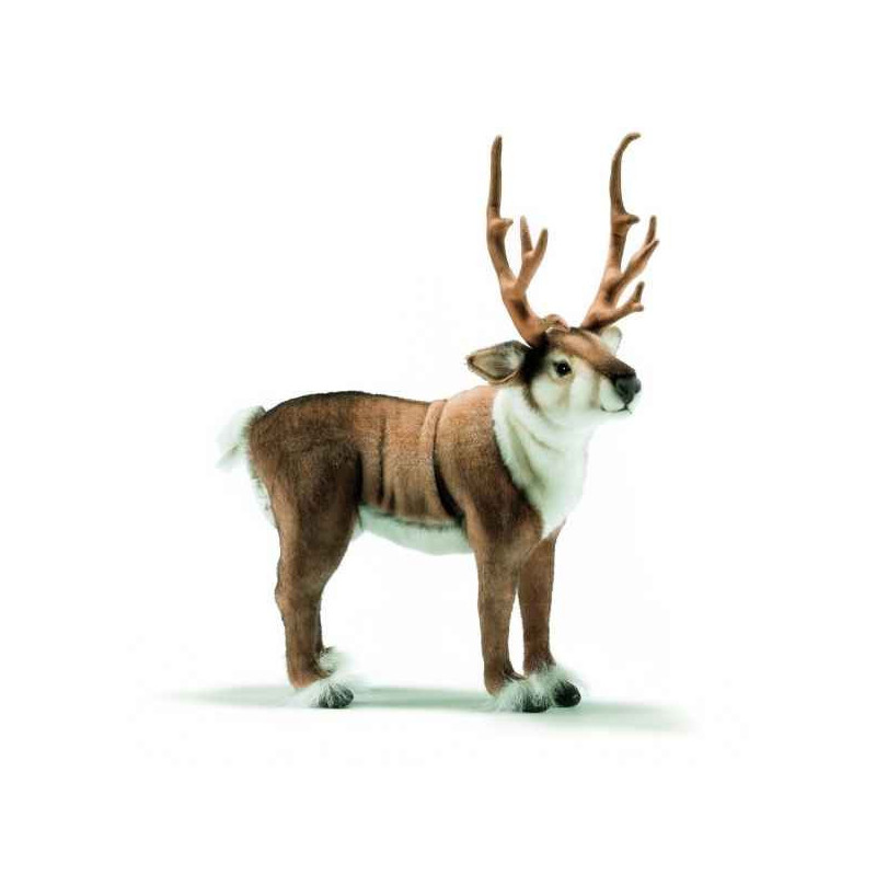 Animaux de la forêt Renne 60cm peluche animalière 5373
