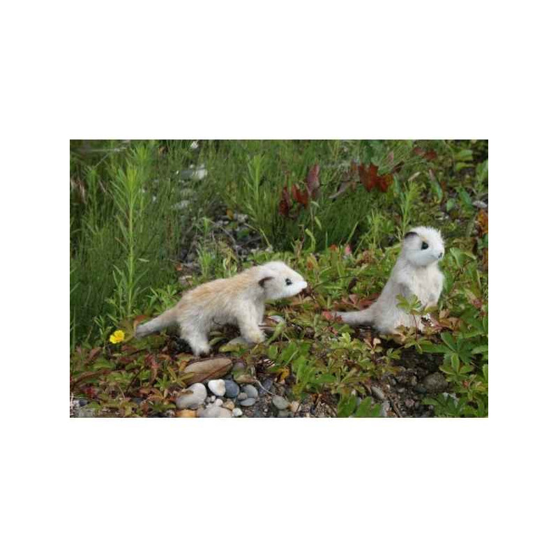 Animaux du désert Suricate (à 4 pattes + dressé) 12cm peluche animalière 5506