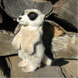 Animaux du désert Suricate dressé 24cmh peluche animalière -20999