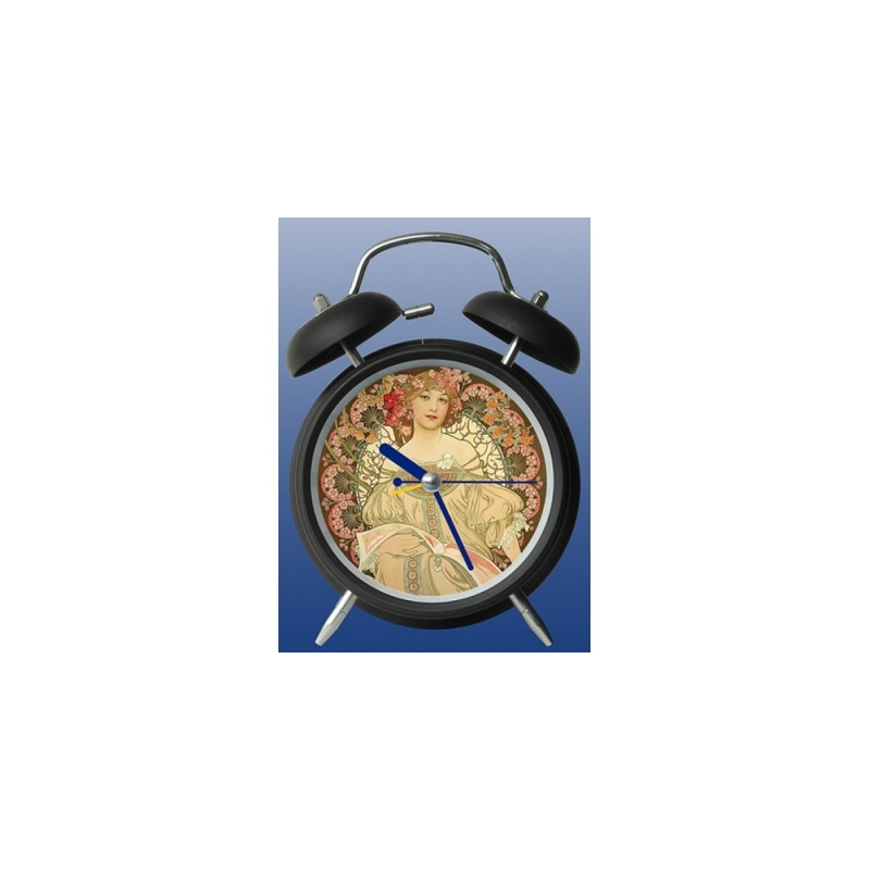 Réveil art rêverie de mucha 3dMouseion -CL005