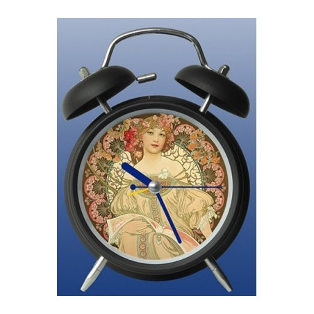 Réveil art rêverie de mucha 3dMouseion -CL005