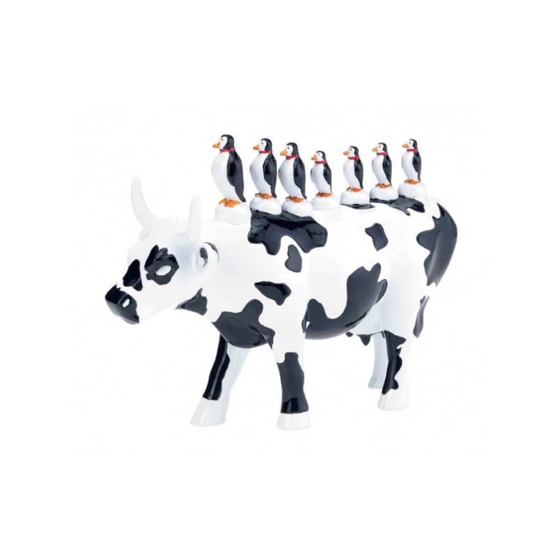 Animaux de la ferme Vache transporte coletivo CowParade résine taille M