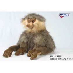 Animaux sauvage Peluche animalière Singe assis peluche animalière 4602