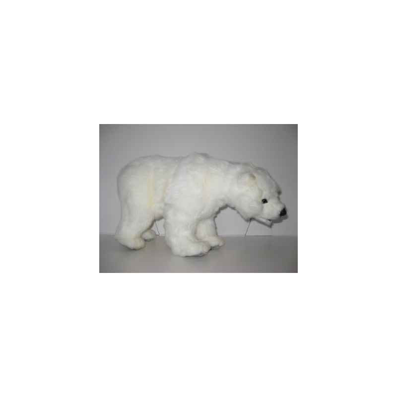 Animaux-Bois-Animaux-Bronzes propose Peluche animalière Ourson polaire 38cm peluche animalière 5416