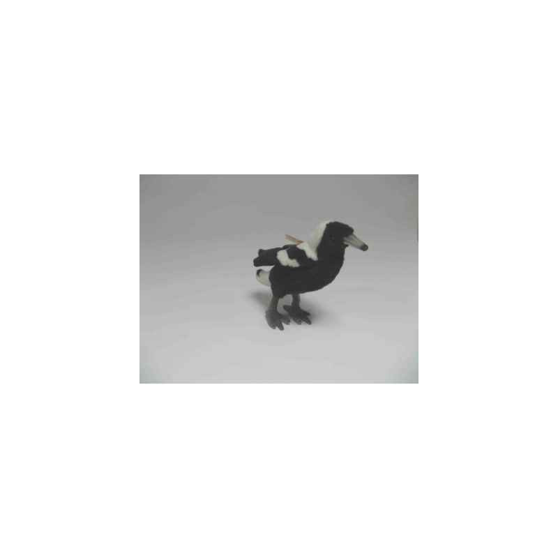 Décoration Canne du Monde Peluche animalière Pie usa 14cm peluche animalière 5090