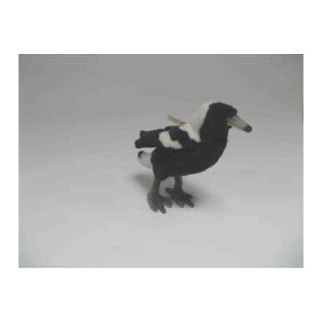 Décoration Canne du Monde Peluche animalière Pie usa 14cm peluche animalière 5090