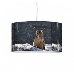 Décoration Luminaire Animaux Lampe suspension oiseaux grand duc -OI1345SUS