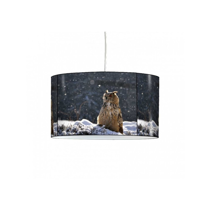 Décoration Luminaire Animaux Lampe suspension oiseaux grand duc -OI1345SUS
